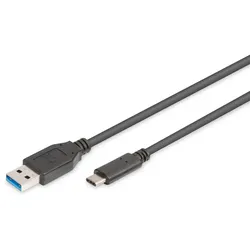 Digitus USB-C Anschlusskabel, USB-A - USB-C