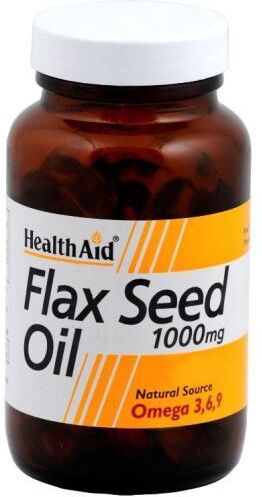 HealthAid Linseed Oil 1000 mg 60 capsules 60 Units
