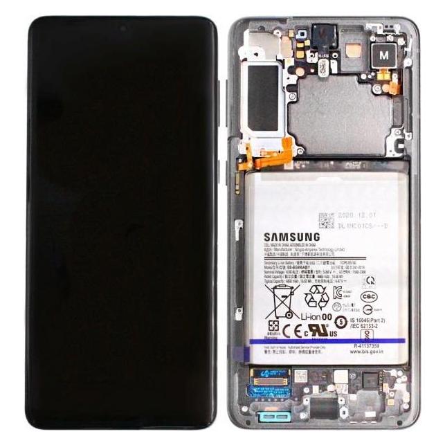 Faro G996 Galaxy S21+ 5G LCD+ Touch - Phantom Silver (Display, Samsung Galaxy S21 5G) (GH82-24555C)