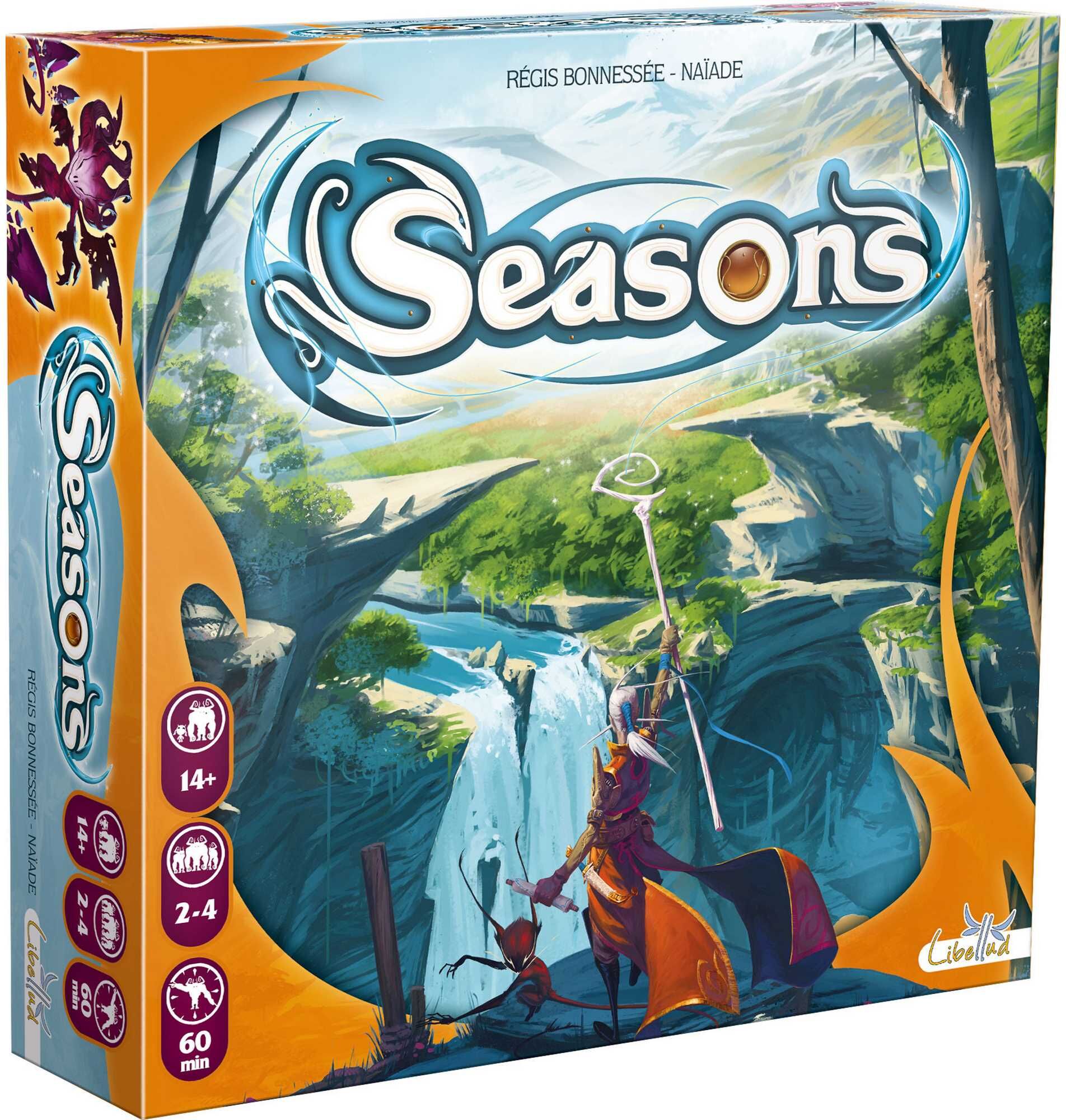 Seasons Card Game - Strategic Drafting and Resource Management, Ages 8+, English-Language Edition by Libellud