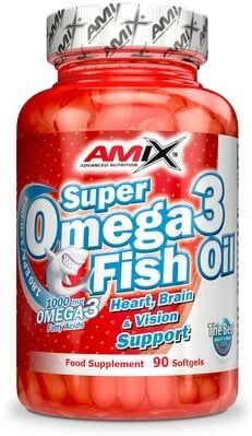 Amix Nutrition Super Omega-3 Aceite de Pescado 90 Cápsulas