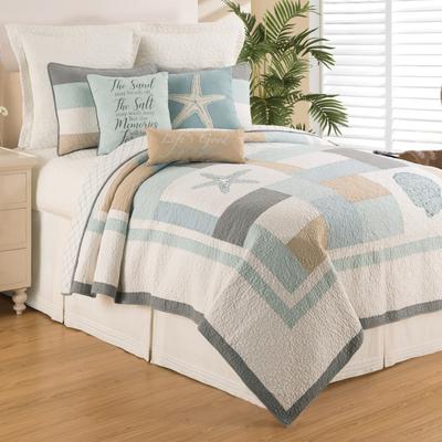 C&F Home Driftwood Shores Coastal Cotton Quilt Set