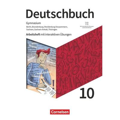 Deutschbuch Gymnasium - Berlin, Brandenburg, Mecklenburg-Vorpommern, Sachsen, Sachsen-Anhalt und Thüringen - Ausgabe 2019 - 10. Schuljahr, Taschenbuch