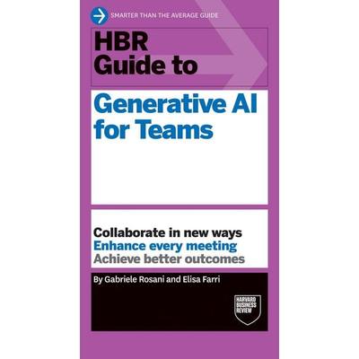 HBR Guide to Generative AI for Teams, Taschenbuch von Gabriele Rosani, Ingram Publisher Services