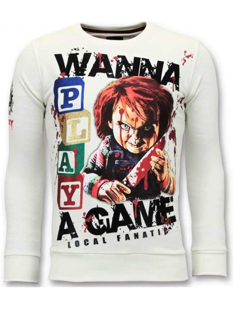 Local Fanatic Sweater chucky childs play