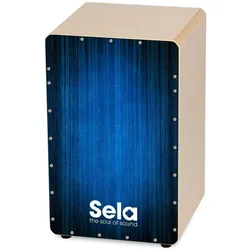 Sela Varios Blue (Cajon), Perkussion, Blau