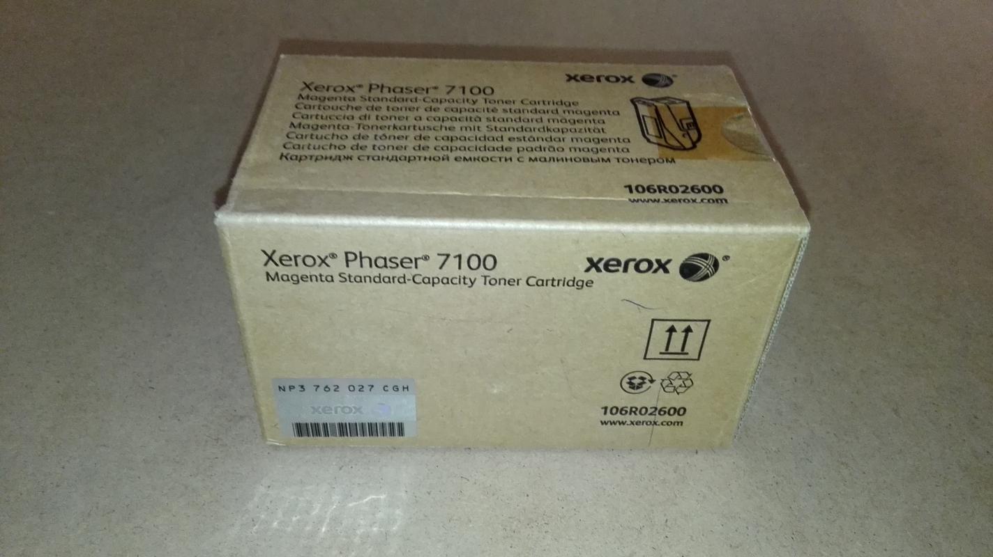 Xerox 106R02600 Tonerkartusche Magenta 4.500 Seiten für Xerox Phaser 7100N