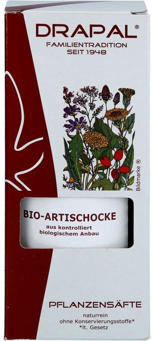 Allpharm Vertriebs GmbH ARTISCHOCKEN BIO Pflanzensaft Drapal 200 ml