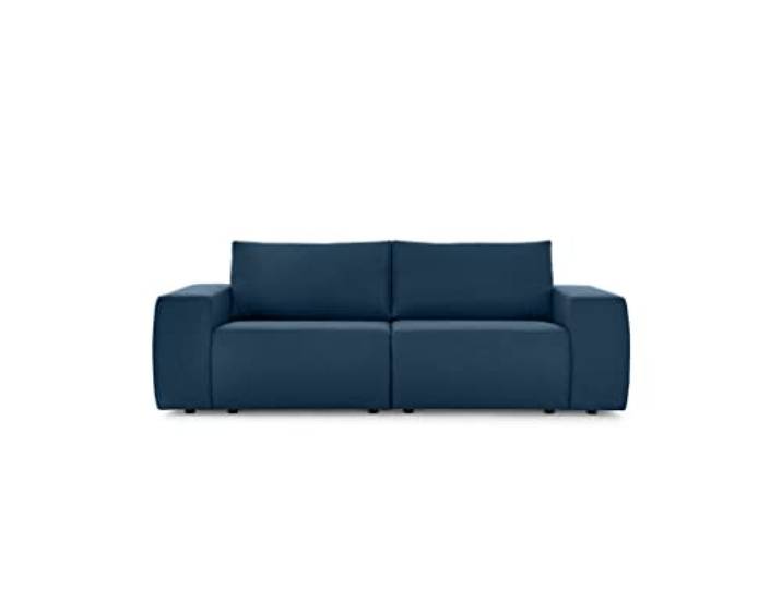 LOOKS by Wolfgang Joop Looks II Designer Bigsofa, Sofa, Polstersofa, dunkelblau, 242x89x70 cm