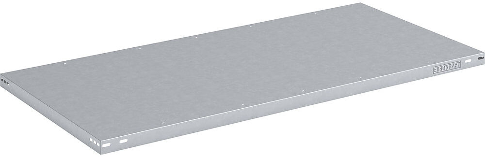 Fachboden verzinkt, Bauart leicht, BxT 1300 x 800 mm eurokraft pro