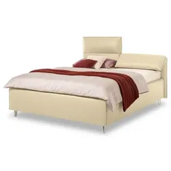 Segmüller Werkstätten Polsterbett Theo Stoff Beige Sand 160 x 200 cm