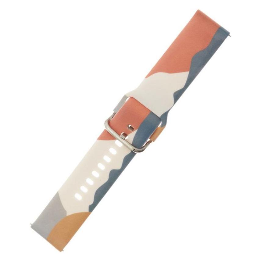 iLike Strap Moro Band For Samsung Galaxy Watch 46mm Silicone Strap Watch Bracelet Pattern (46 mm, Silikon) (1404978613)