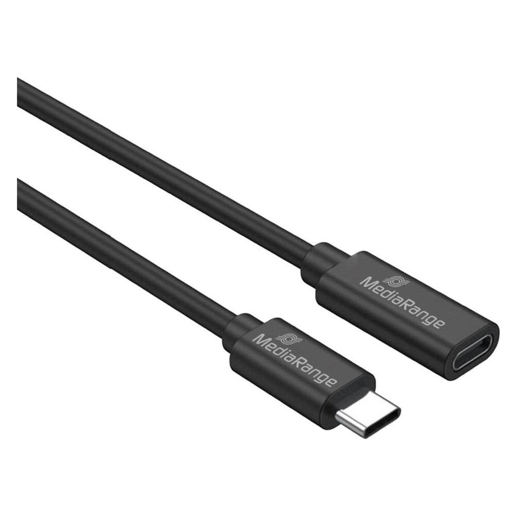 MediaRange USB C - USB C (2 m, USB 3.2 Gen 1, 60 W) (MRCS245)