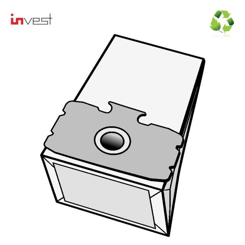 Invest Eco Paper Vacuum Cleaner bags AEG Automatic Fi / Comfort 1100 Electronic (5pcs.) (IZ-R15)