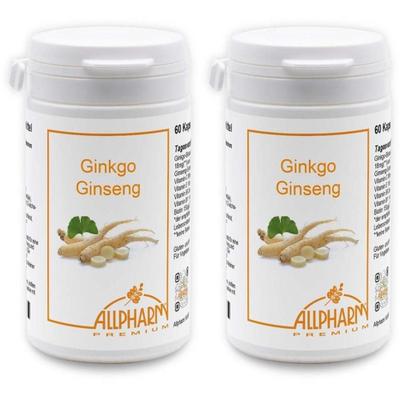 Ginkgo+Ginseng Premium Kapseln 2x 2x60 St
