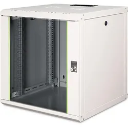 DIGITUS Wandschrank mit Glastür RAL7035 HE 12 DN-19 12U-6/6