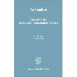 Tendenzbefragungen, Indikatoren, Prognosen., Fachbücher von Duncker & Humblot