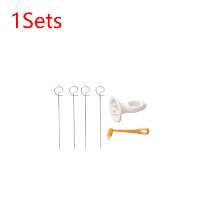1Set Stainless Steel Potato Slicer, Manual Twisted Potato Spiral Cutter, Creative Vegetable Tool For Uniform Slices 1 Set