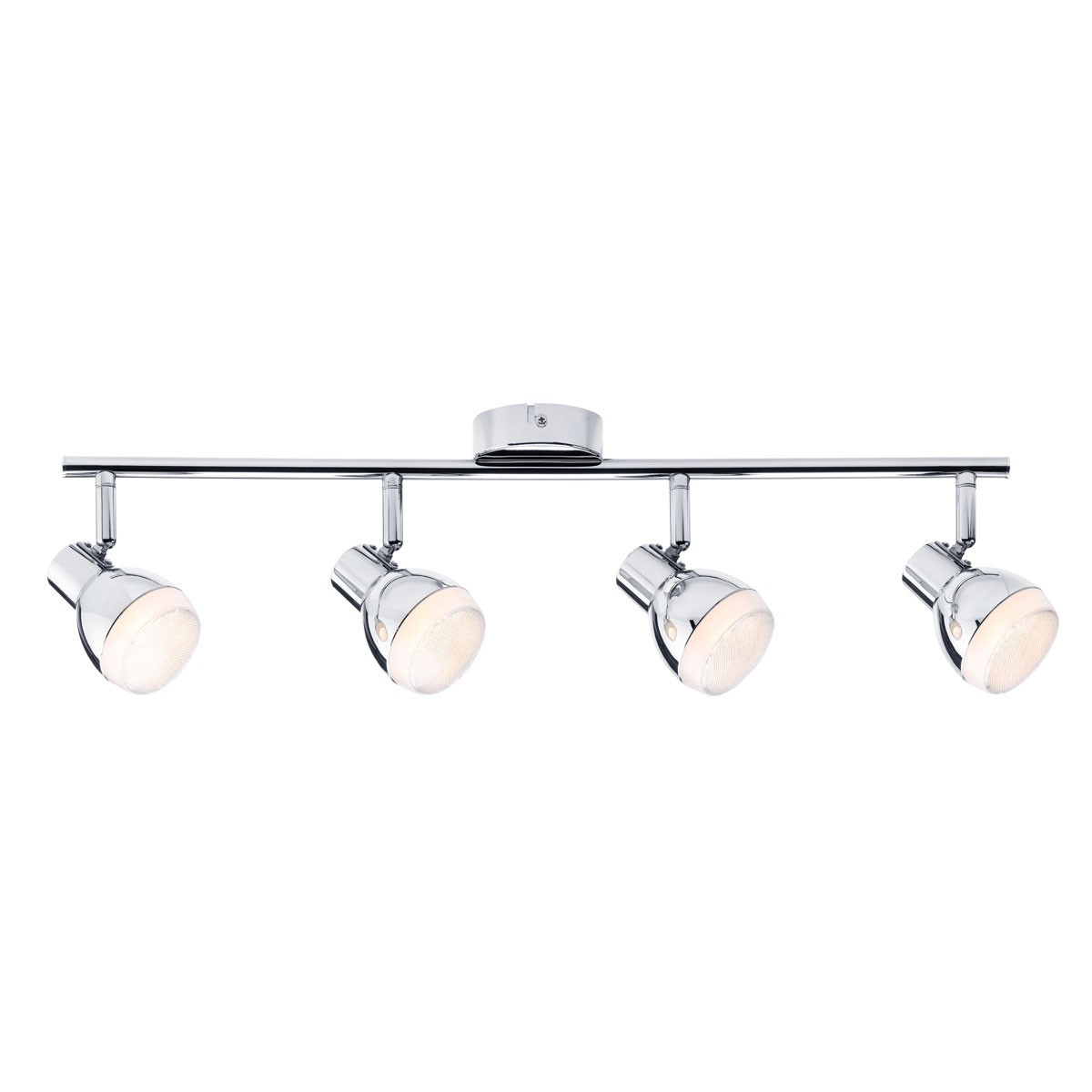 Paulmann LED plafondlamp accentverlichting, zilverkleurig, 4x 4,6W