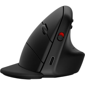 HP Maus 925 Vertikale Maus, 6H1A5AA, 6 Tasten, 4000 dpi, kabellos, schwarz