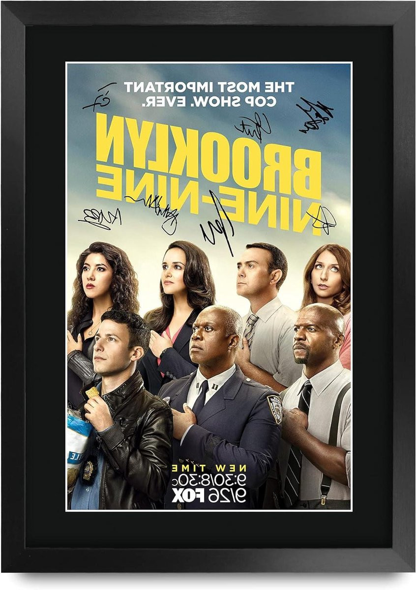 TV Serie Poster Wanddecoratie Foto A3 Formaat Zwart