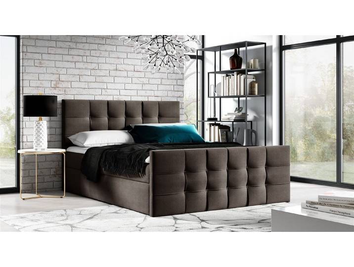 DB-Möbel Boxspringbett Schlafzimmerbett VIDILUX von DB-Möbel