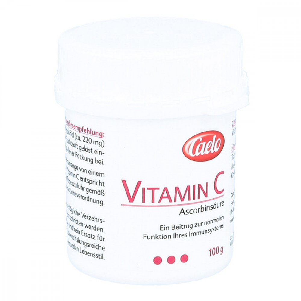 Caesar & Loretz GmbH Vitamin C Ascorbinsäure Caelo Hv-packung 01700159