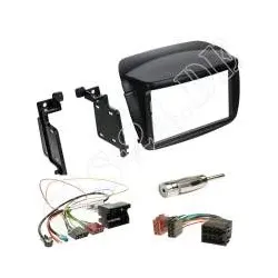 Autoradio 2-DIN Einbaurahmen Radioblende+Adapterkabel Einbauset für OPEL Comb...