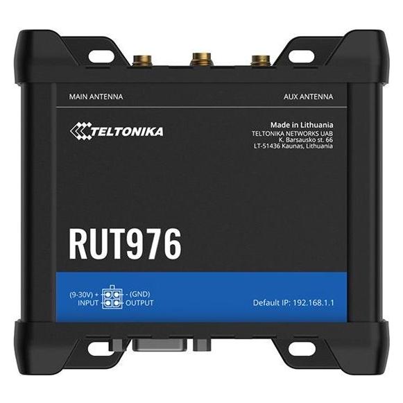 Teltonika . Router . RUT976 . Redcap 5G Router . eSIM (RUT976020000)