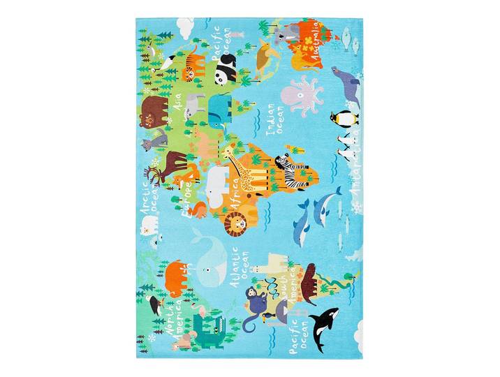 Kinderteppich My Torino Map 160 x 230cm Multicolor