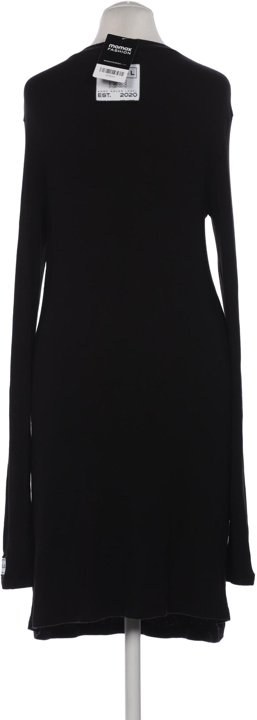 Karo Kauer Damen Kleid, Schwarz, Gr. S, Elasthan / Viskose - Second Hand