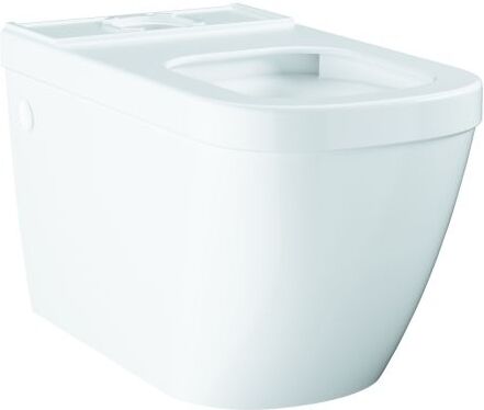 Grohe Euro Keramik Stand-WC-Kombination 39338000 alpinweiß, spülrandlos, Abgang universal
