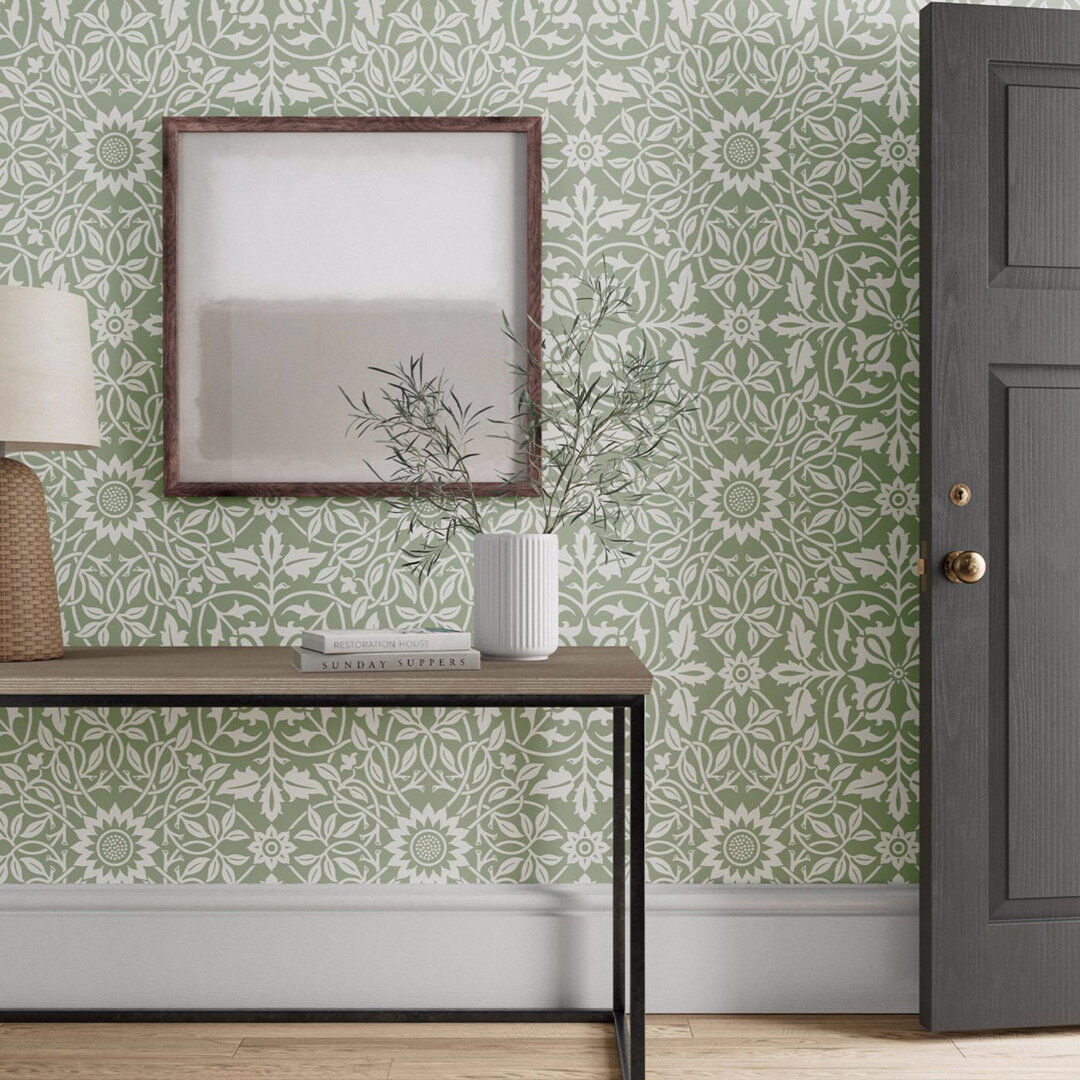Morris & Co St James Ceiling 10.05m x 52cm Matte Wallpaper Roll Grey