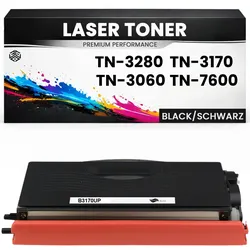 XXL Toner TN-3280 TN-3170 TN-7600 TN-3060 für Brother kompatibel Schwarz 7000 S DCP-8020/8025D/8040/8045D/8060/8065DN/8085DN/8080DN/8380DN FX3000