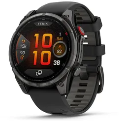 Garmin Fenix 8 Pro Sportuhr | Gr. Einheitsgröße | schwarz - schwarz