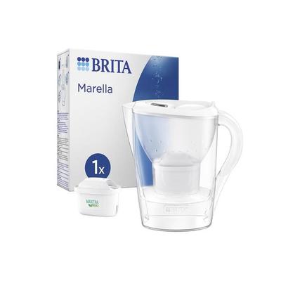 Brita Marella 125219 Wassersparfilter-Set 2.4l Weiß