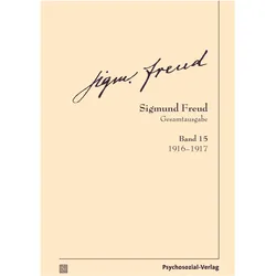 Gesamtausgabe (SFG), Band 15, Fachbücher von Sigmund Freud