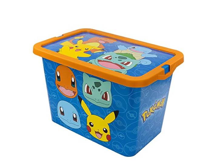 Stor Pokemon opbergdoos met kliksluiting, 7 liter
