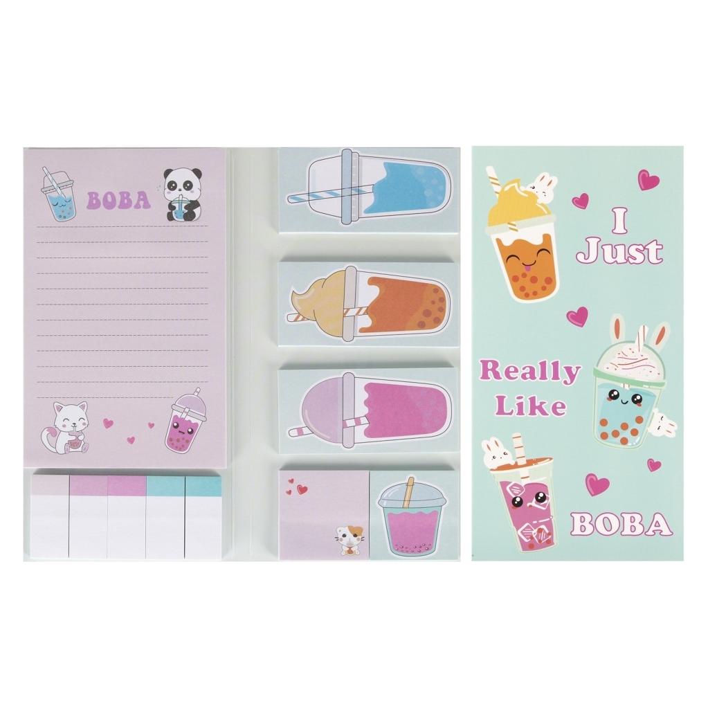 Starpak Notizbuch + Lesezeichen ind 200x100 Bubble Tea Sta (68216662)