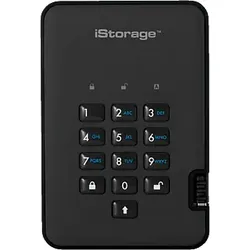 ISTORAGE DISKASHUR2 500GB BLACK, iStorage, Schwarz