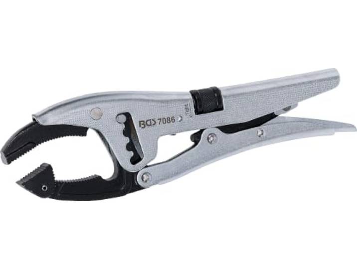 BGS 7086 Pince-étau réglage rapide quadruple Pointes de mâchoires pivotantes type français 250 mm