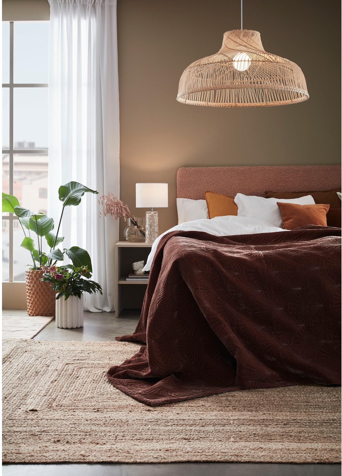 MARKSLÖJD Pendelleuchte "Bali 1L Nat", beige (natur), Leuchten, Pendelleuchte natur Einheitsgröße