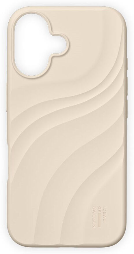 iPhone 17 iDeal of Sweden Soft Swirl Silikone Cover - MagSafe Kompatibel - Cloud Dancer