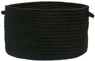 Boca Raton Basket by Colonial Mills in Black (Size 14X14X10)