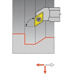Bohrstange E12M-SDUCL 07 li.VHM m.IK TECWERK