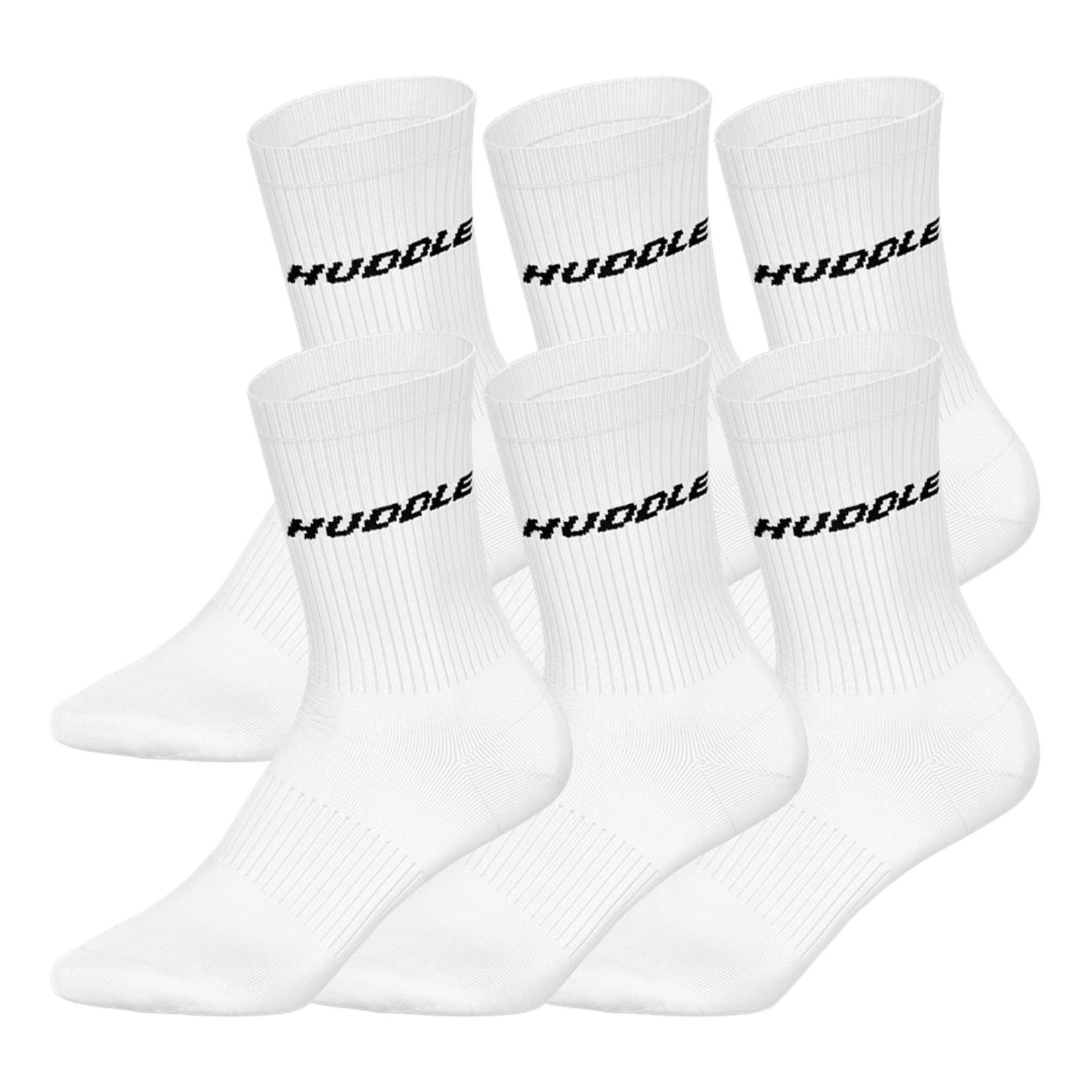 HUDDLE 6pk Crew Socks Unisex Socken