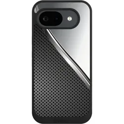 Nivocase Handyhülle für Google Pixel 10a Hülle NIVOpure Case Schwarz Carbon Metall Stahl (Google Pixel 10a), Smartphone Hülle, Schwarz