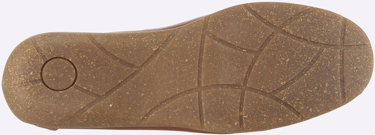 Slipper LORETTA, Damen, Gr. 37, braun (rotbraun), Glattleder, Schuhe Slipper rotbraun 37