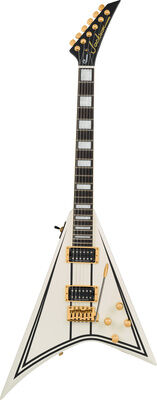 Jackson LTD Legend Rhoads CD1 VWHT Vintage White with Black Pinstripes