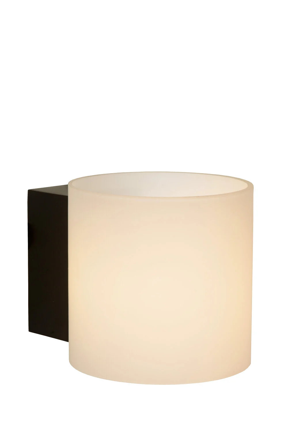 Lucide Jelte Design Wandlamp voor Badkamer en Keuken - Zwart - IP44 - G9